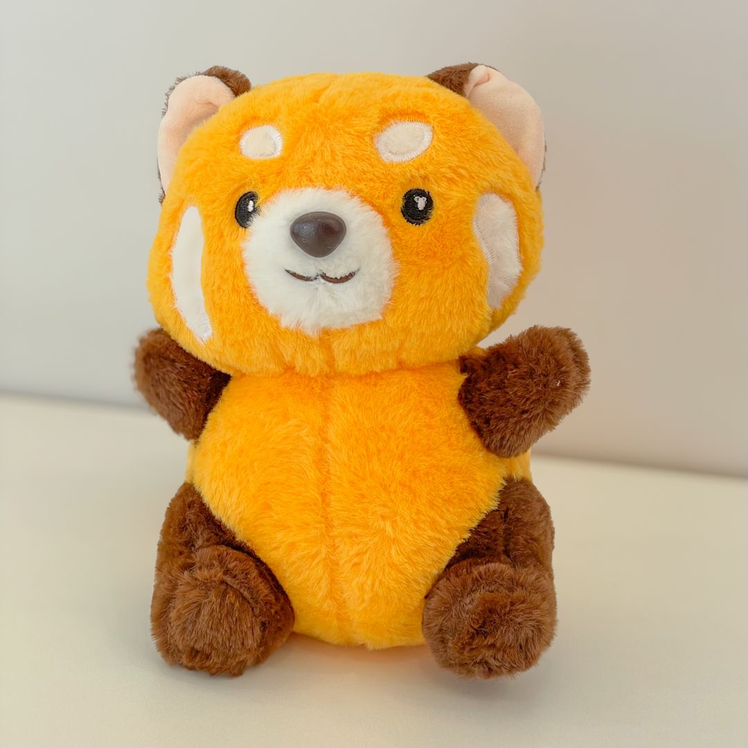 PELUCHE PANDA ROJO